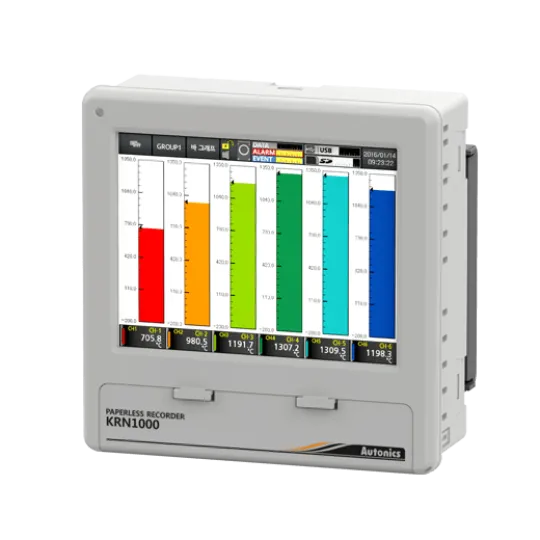 BỘ GHI LOẠI HIỂN THỊ SỐ MÀN HÌNH LCD AUTONICS KRN1000 SERIES