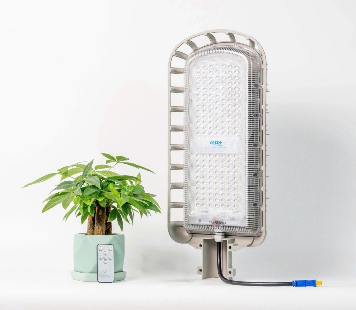 Đèn năng lượng mặt trời Euler 56w – công suất thực chất lượng cao, BH 5 năm